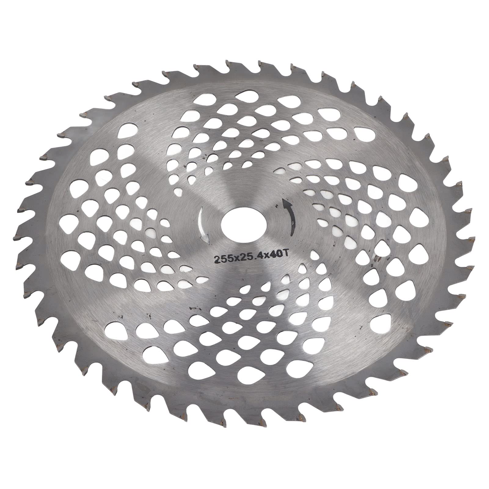 Omabeta Garden Machinery & Agricultural Equipment lame de débroussailleuse 40 dents 255 x 25,4 mm acier