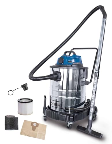 Scheppach ST Series ASP50-ES aspirateur eau et poussière 50 L inox