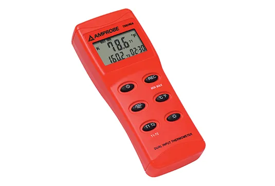Amprobe HVAC Tools TMD90A thermomètre numérique double entrée