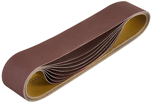 Scheppach BSM Series bandes de ponçage BGS700 686 × 50 mm, 9 pièces, grains assortis