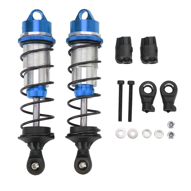 Omabeta Toys & Games amortisseurs avant RC bleu 2 pièces aluminium pour 1/7 1/8