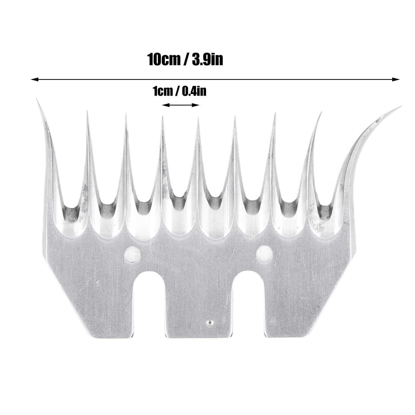 Omabeta Garden Machinery & Agricultural Equipment lame cisaille mouton 9 dents incurvée