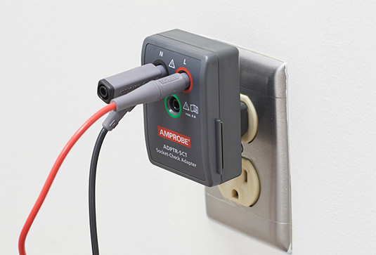 Amprobe Accessories ADPTR-SCT adaptateur de prise pour cordons de mesure