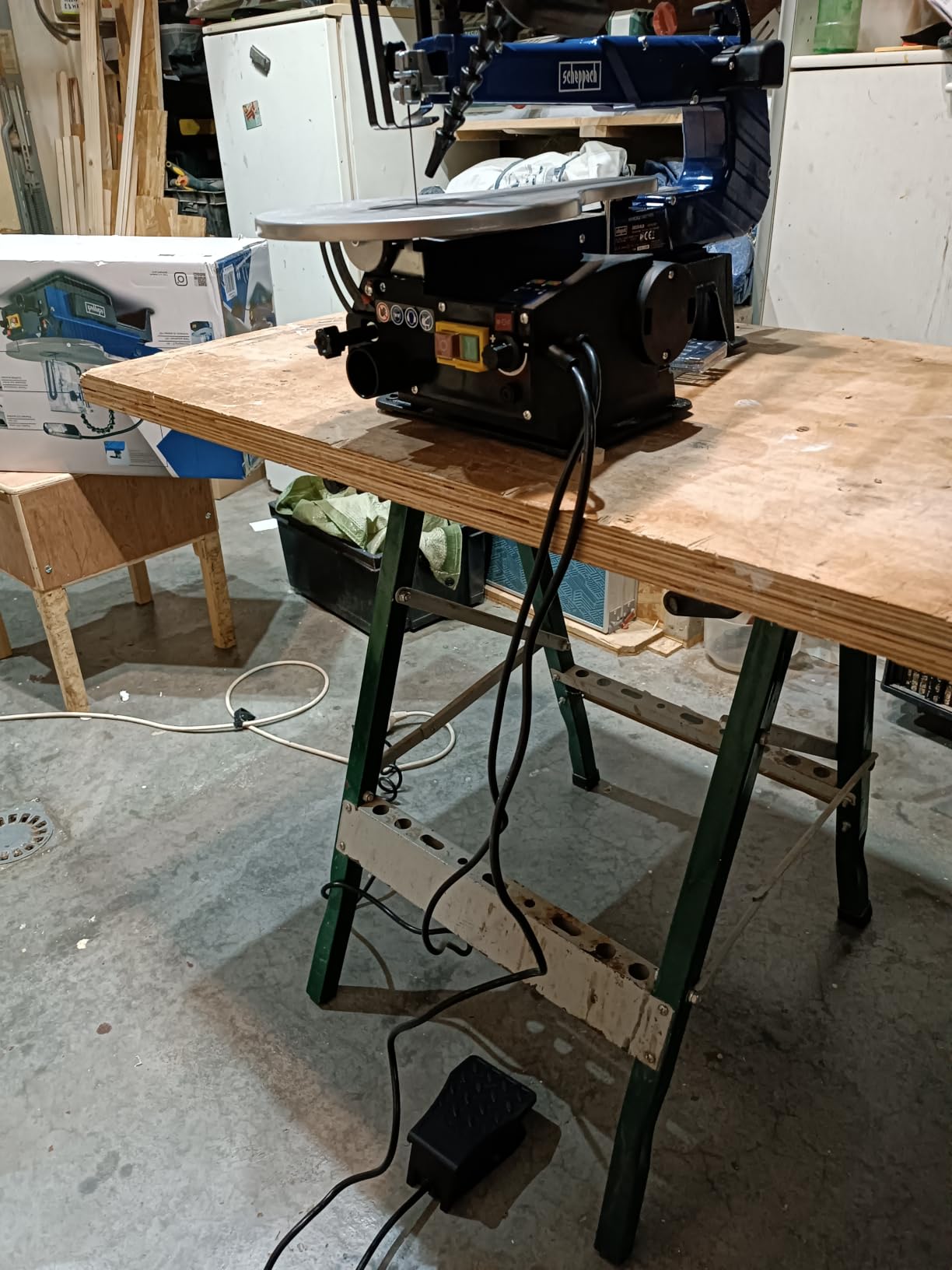 Scheppach BS Series DECO-XLS scie à chantourner 120 W, vitesse variable