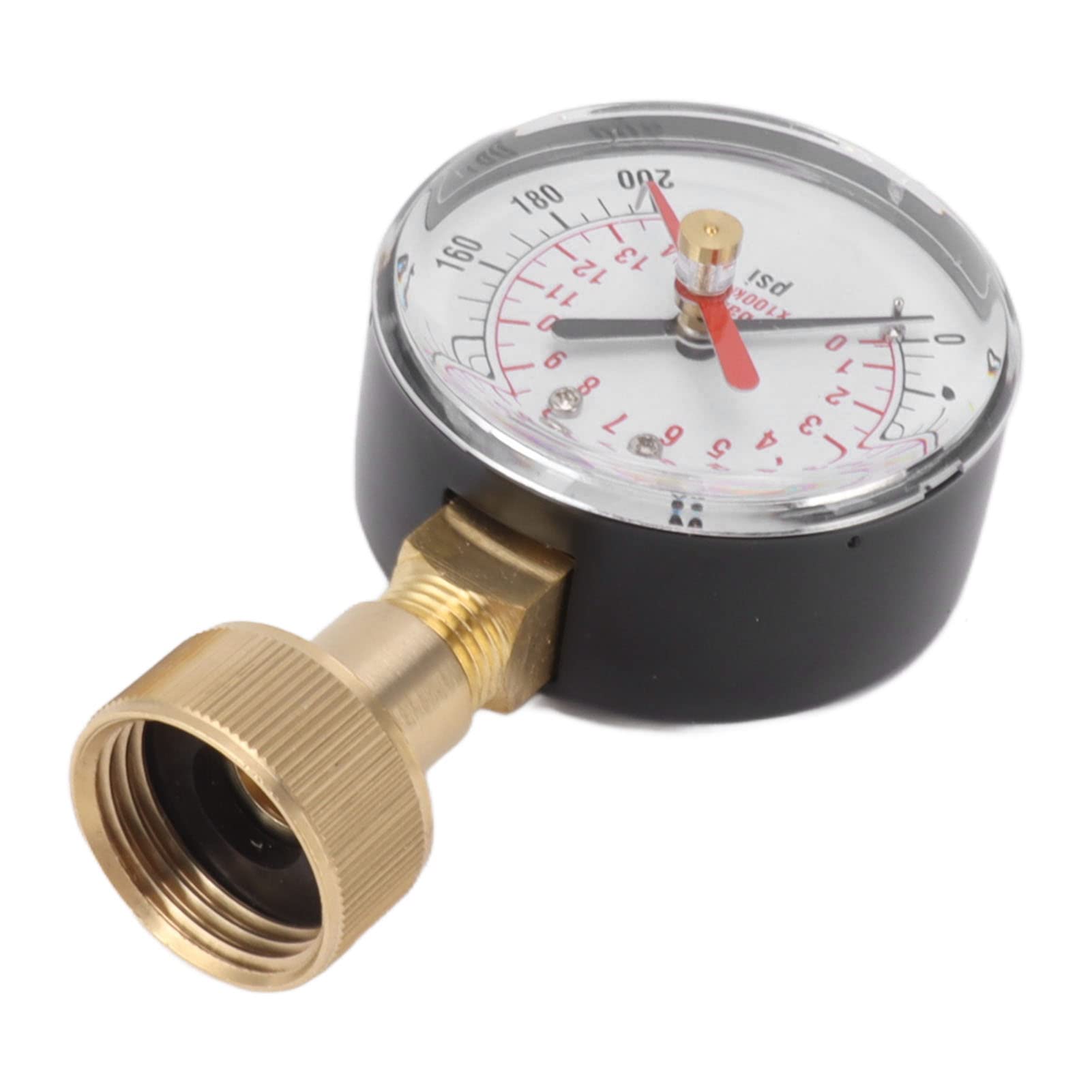 Omabeta Jauge de test de pression d'eau 0–200 psi filetage 3/4