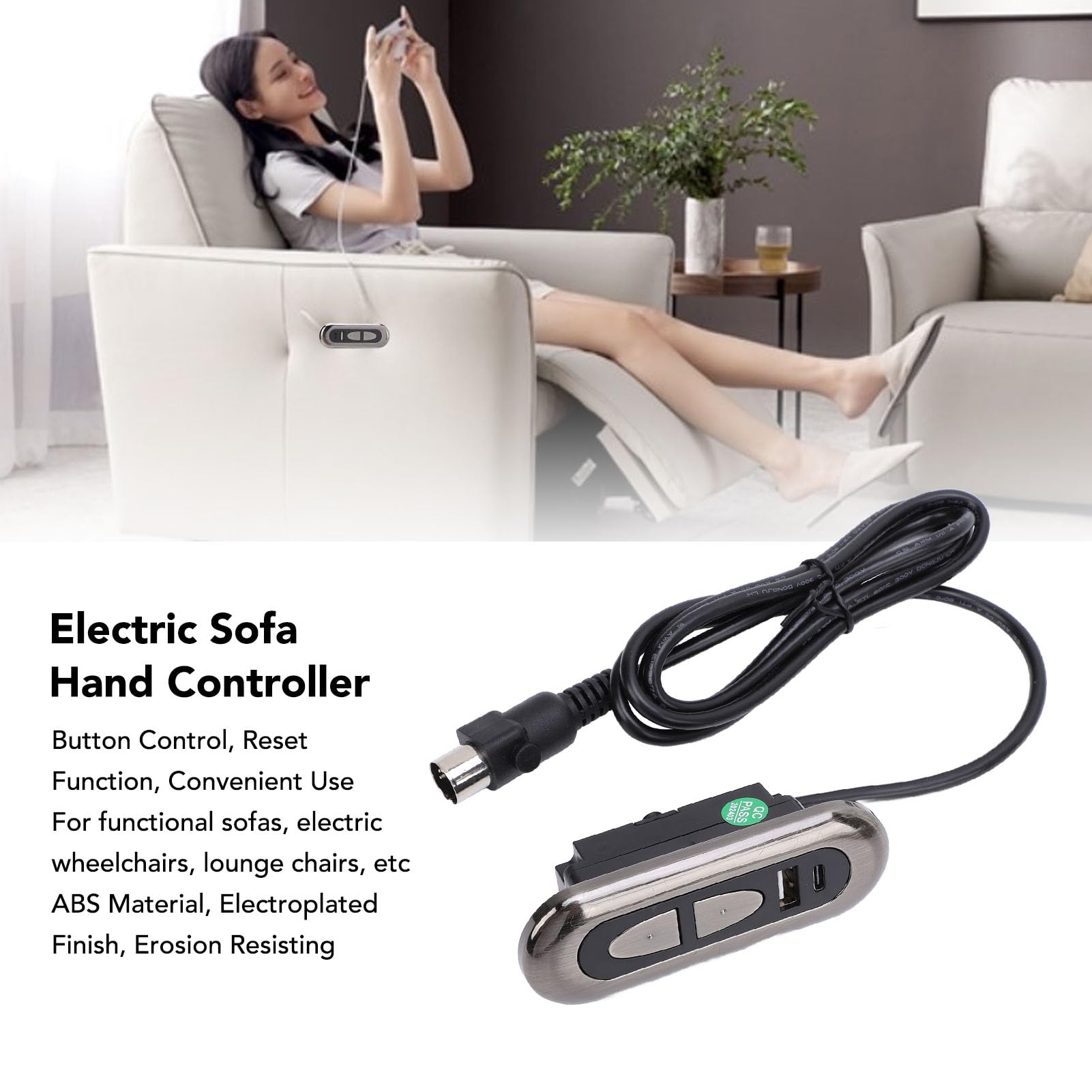 Omabeta Home Décor & Bathroom Décor contrôleur de canapé électrique USB-C