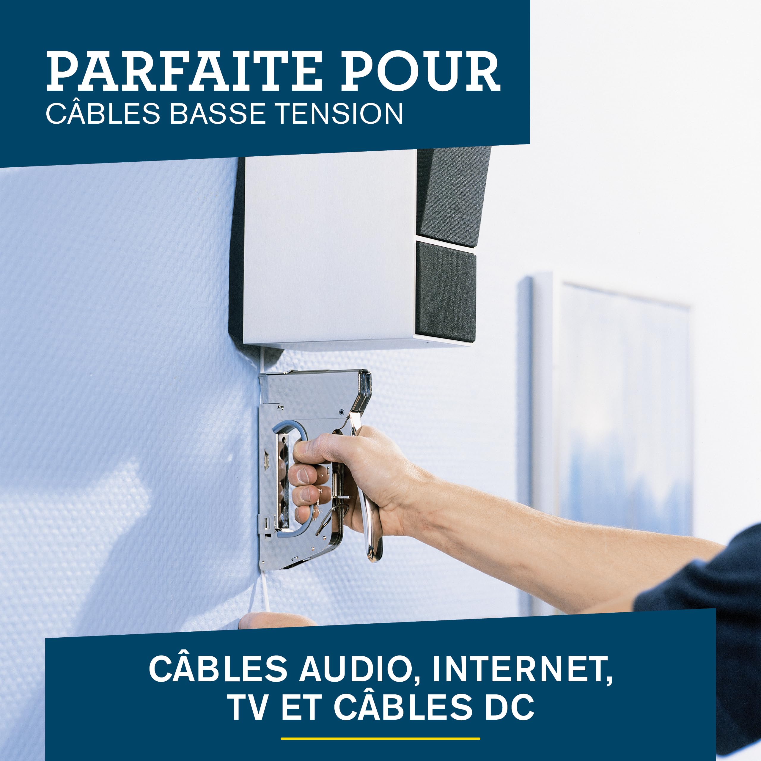Rapid’os 16 Agrafage R36E agrafeuse câble pour agrafes n°36 et n°7
