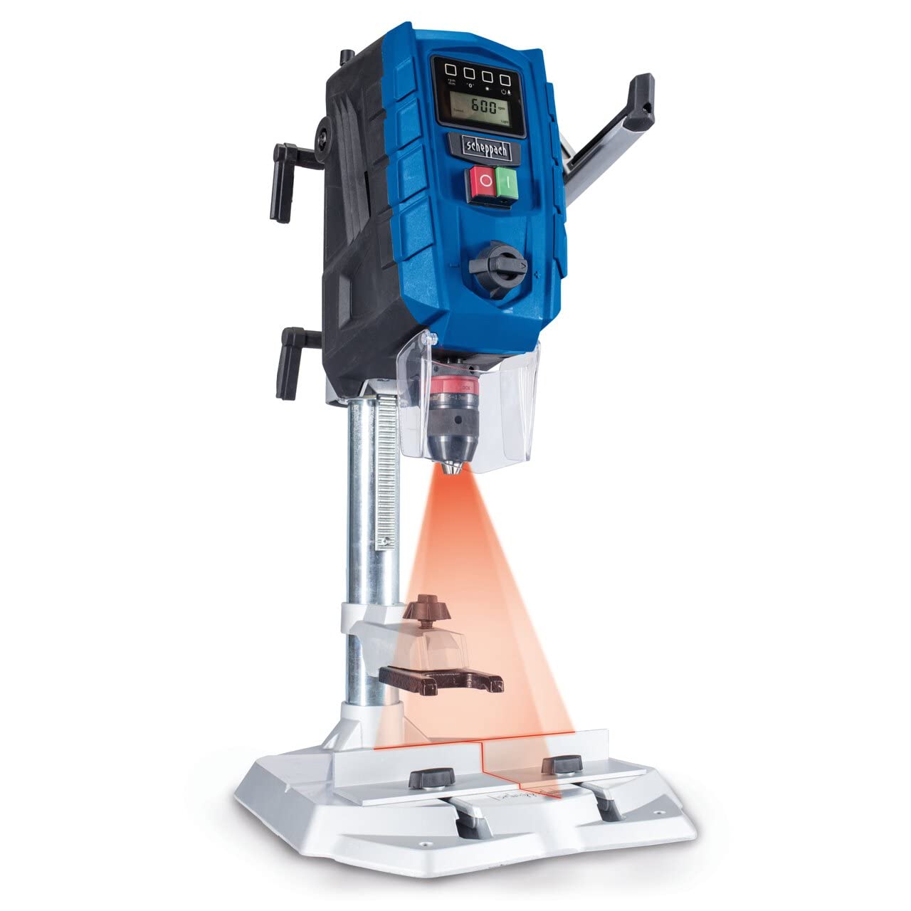 Scheppach ST Series DP60 SE perceuse d’établi 710 W avec écran numérique