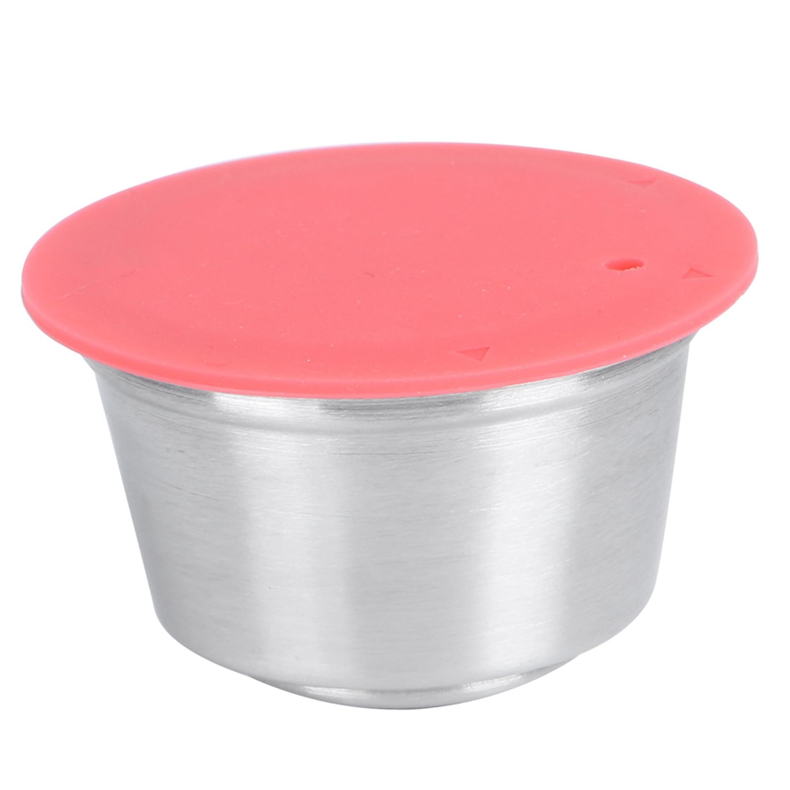Omabeta Kitchen Appliances capsule café rouge réutilisable en inox
