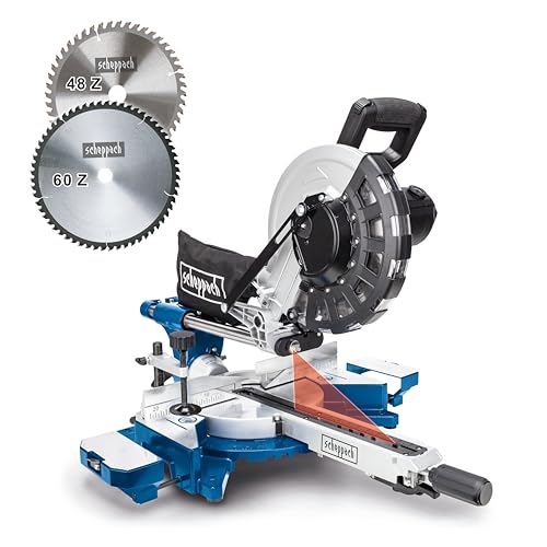Scheppach HM Series HM254 scie à onglets 2000 W Ø 255 mm avec laser