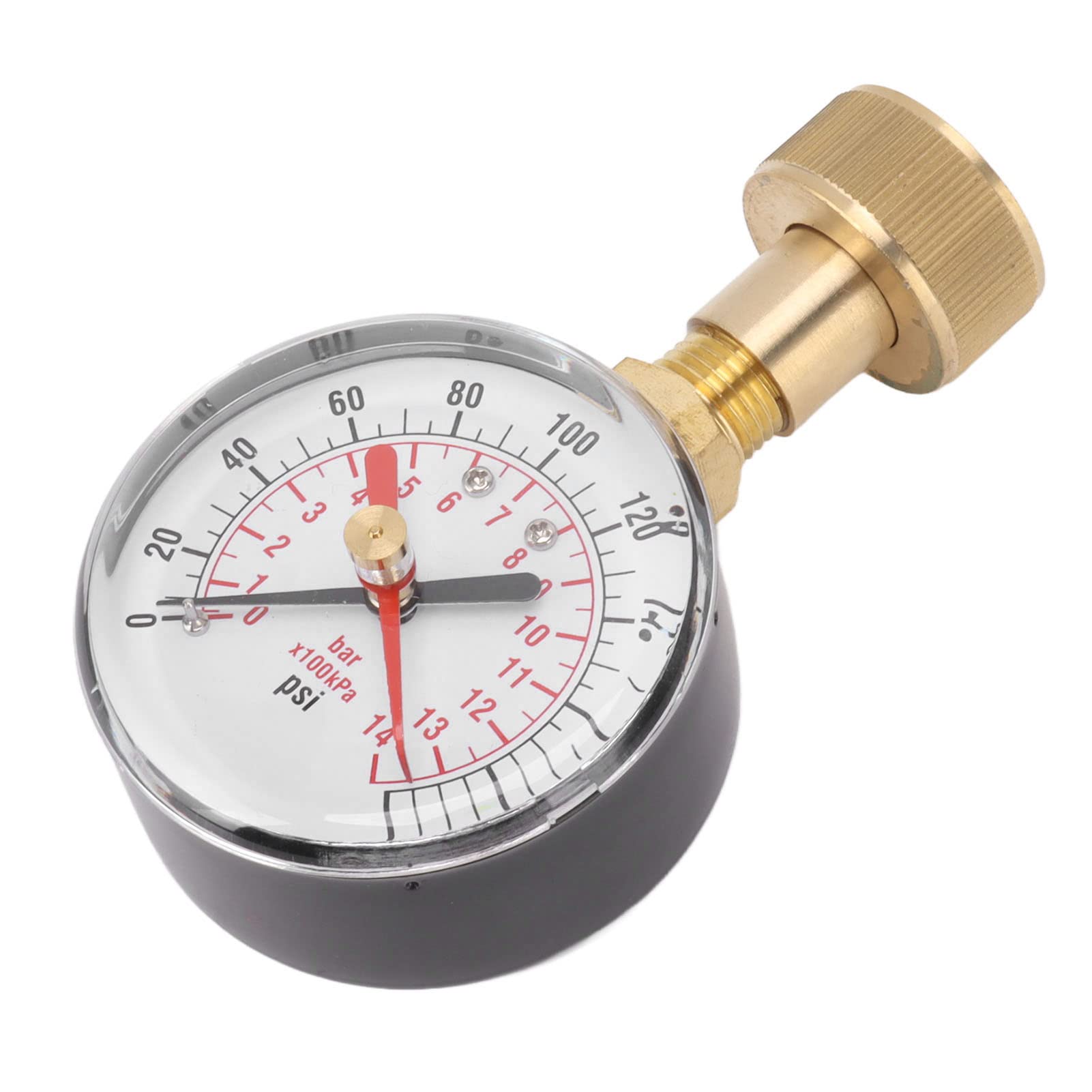 Omabeta Jauge de test de pression d'eau 0–200 psi filetage 3/4