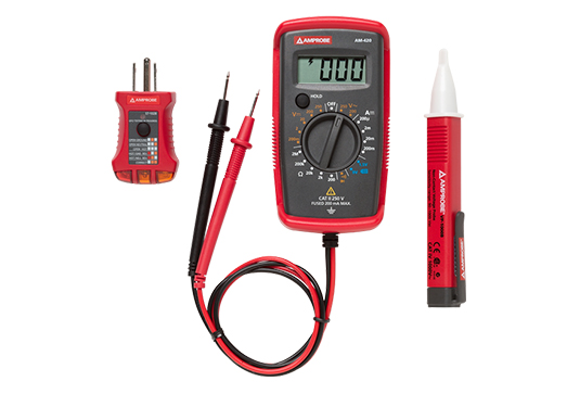 Amprobe Electrical Testers PK-110 kit de test électrique 3 appareils