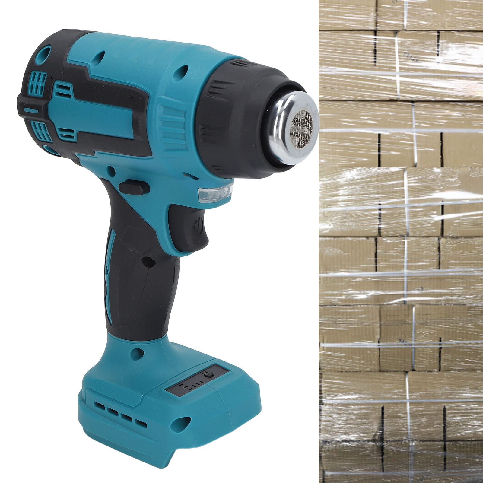 Omabeta Cordless Hot Air Gun pistolet thermique 18V 380 °C 3 buses