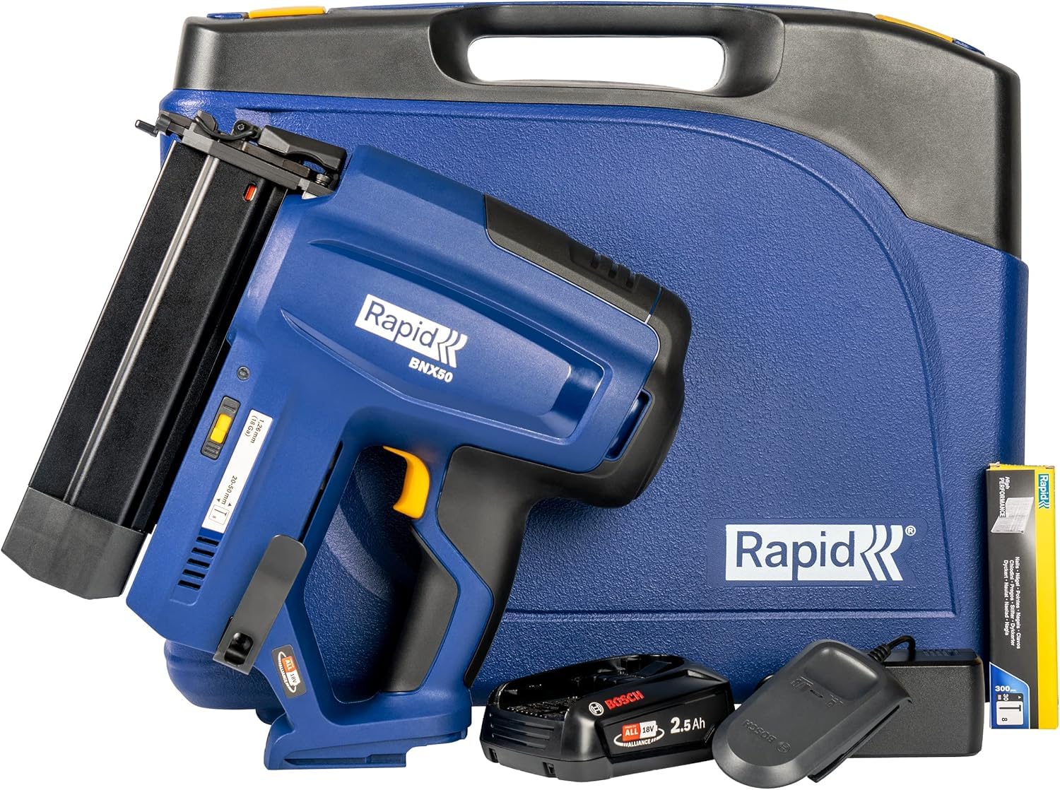 Rapid’os 16 Clouage BNX50 cloueuse sans fil 18 V kit 2,5 Ah