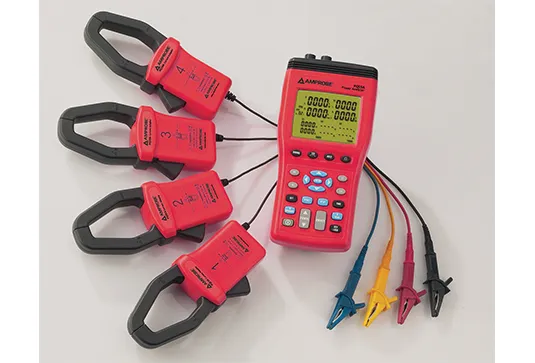 Amprobe Power Quality, Ground Resistance & Insulation Testers PQ55A analyseur de puissance compact triphasé