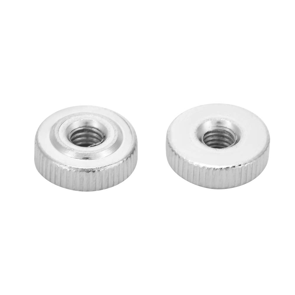 Omabeta Fasteners, Screws & Springs écrous moletés M3 10 pièces acier carbone