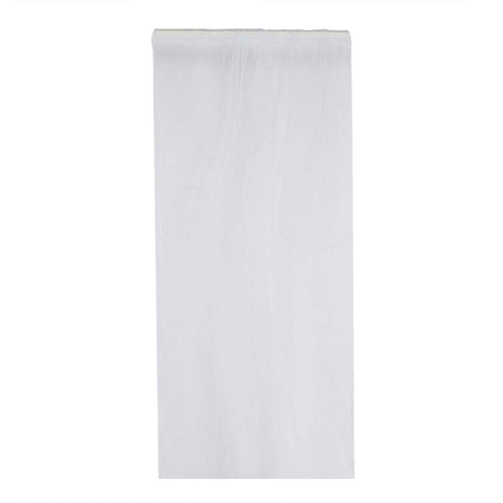 Omabeta Home Décor & Bathroom Décor rideau blanc à passe-tringle transparent pour balcon