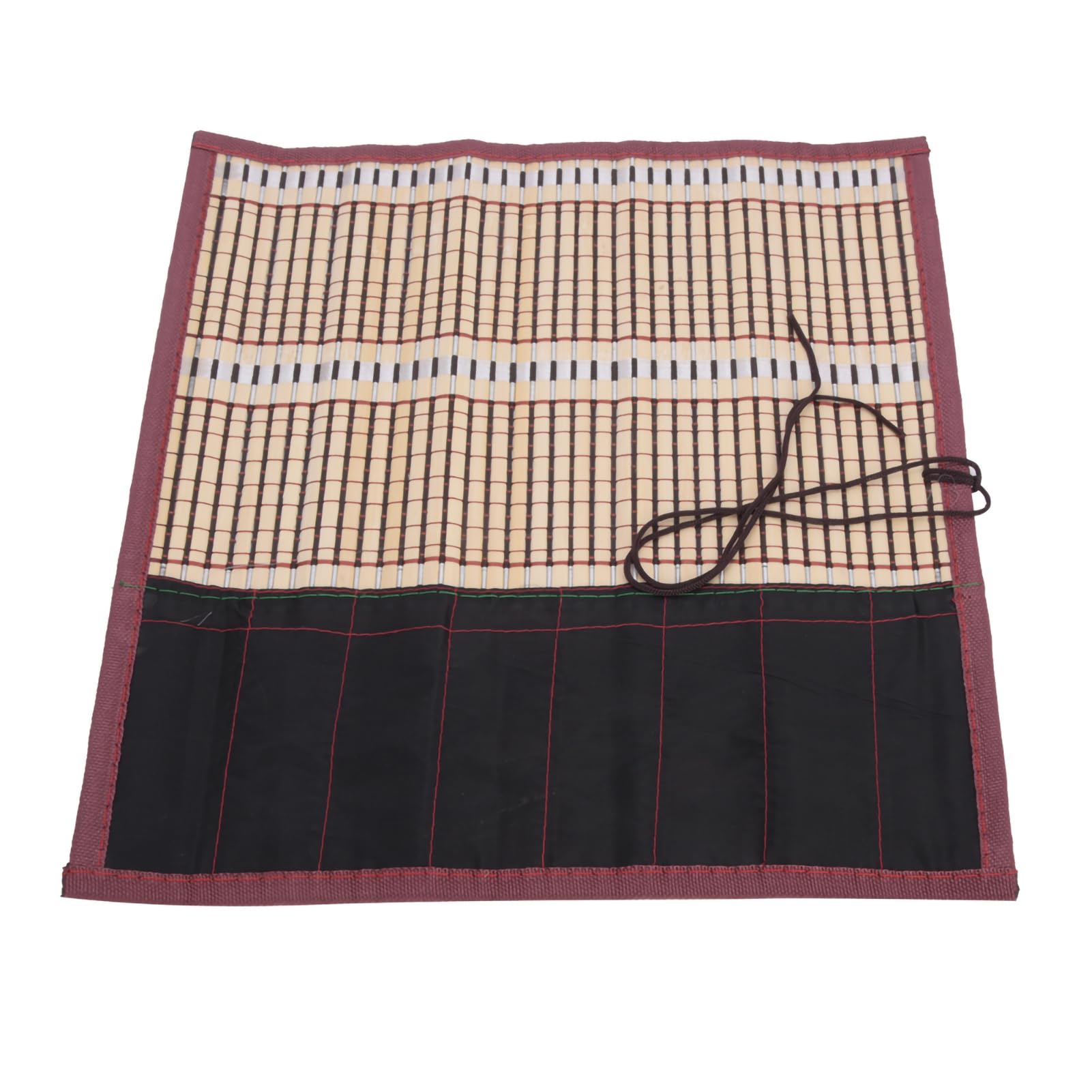 Omabeta Toys & Games rouleau pour pinceaux de calligraphie 9 poches en bambou