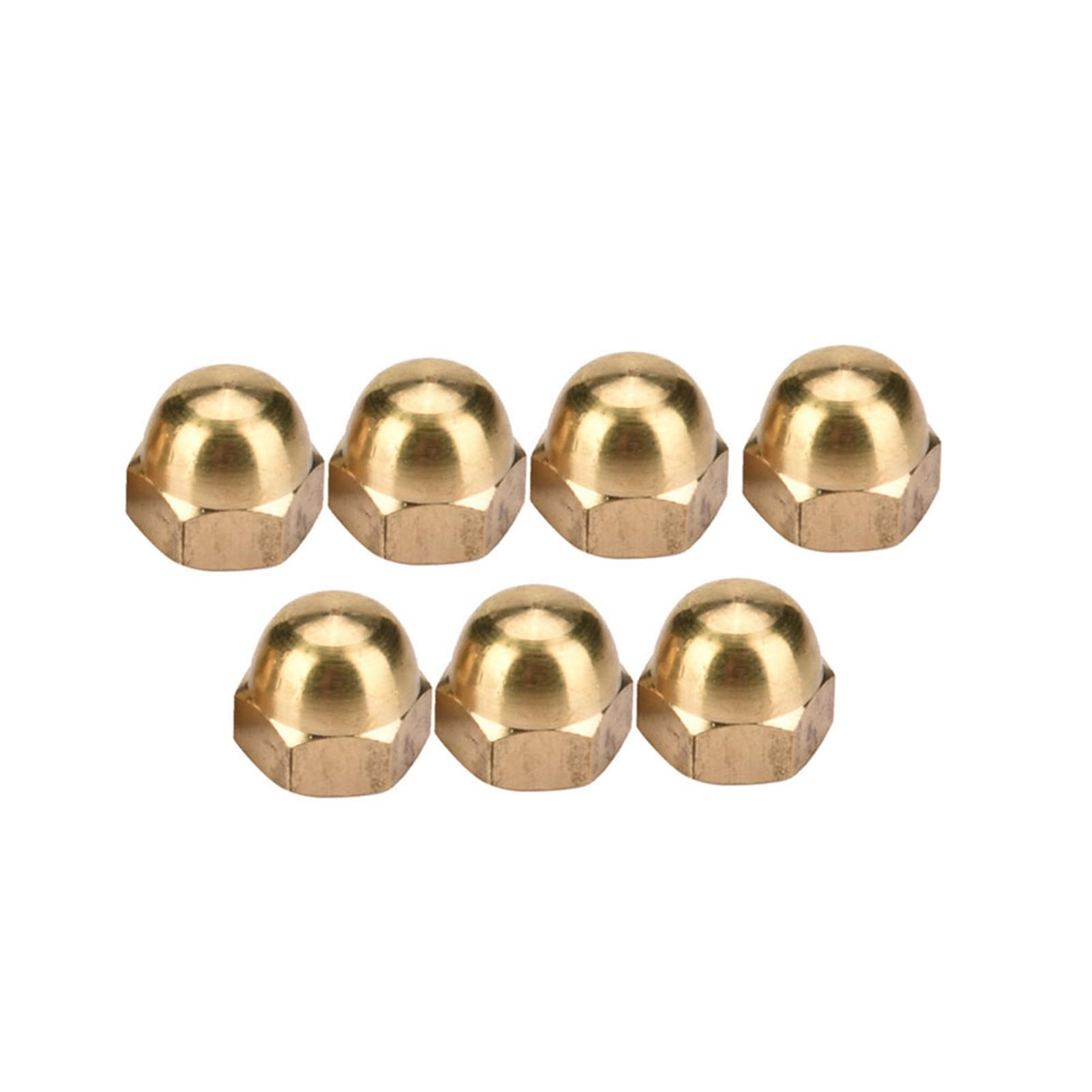 Omabeta Fasteners, Screws & Springs Écrous borgnes M8 10 pièces laiton