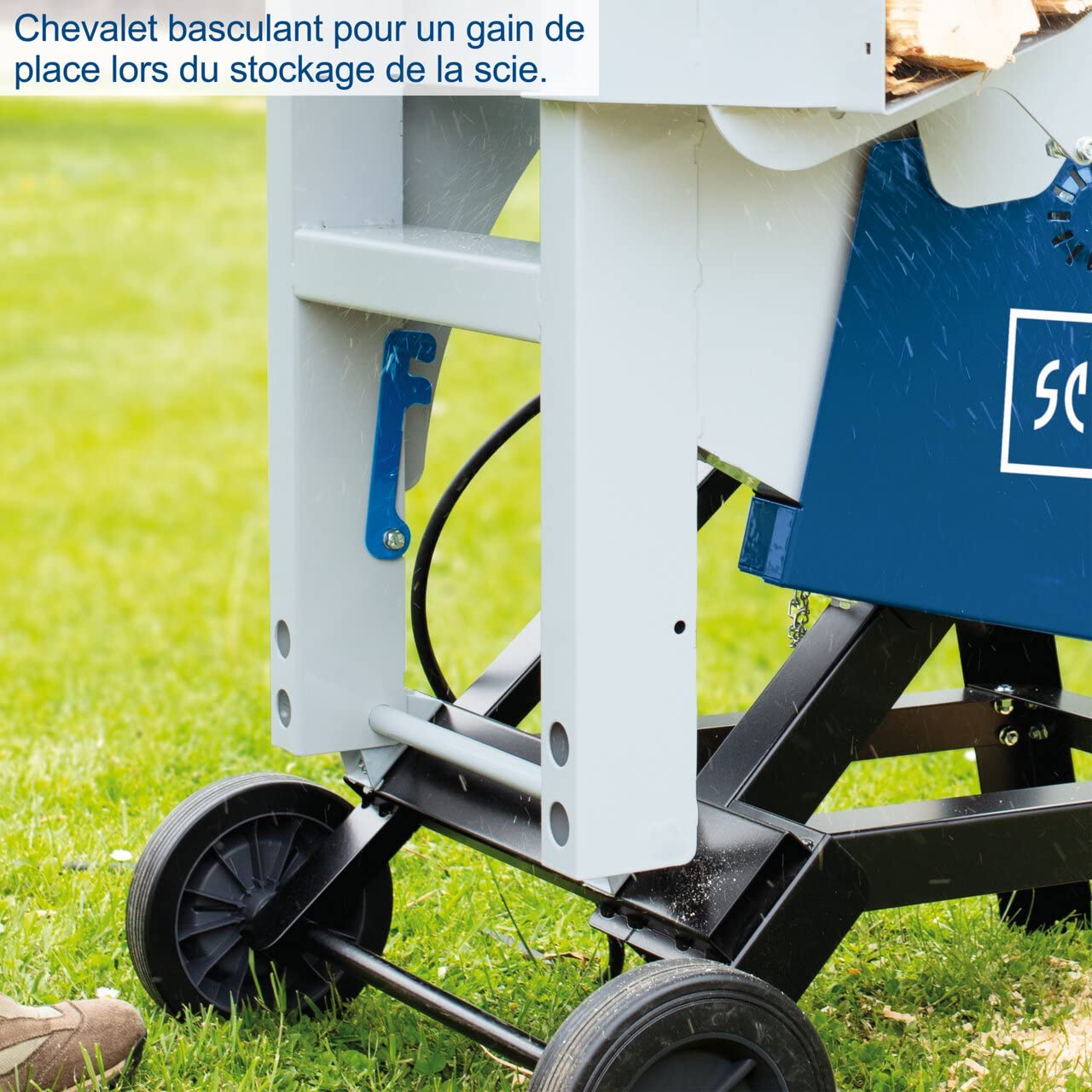 Scheppach HS Series HS520 scie à bûches 400 V 3000 W lame 505 mm