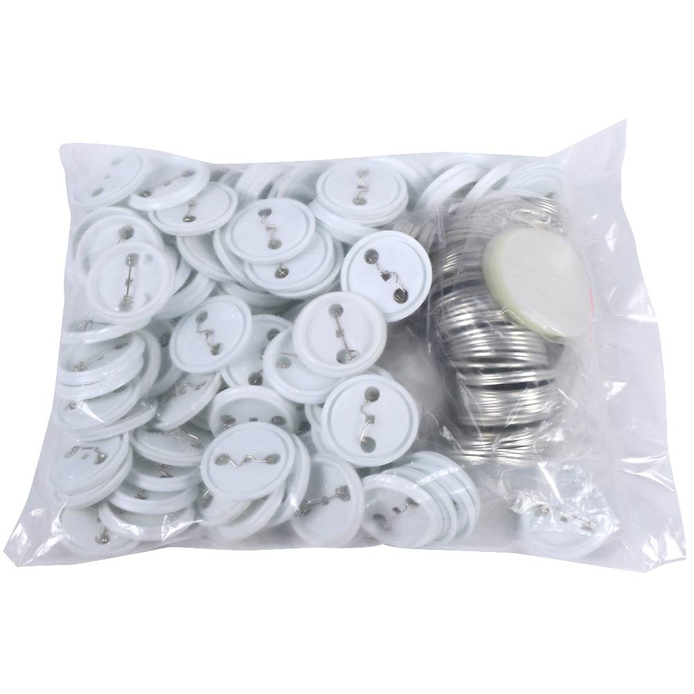 Omabeta Toys & Games pièces pour badges à épingle 44 mm lot de 500 acier